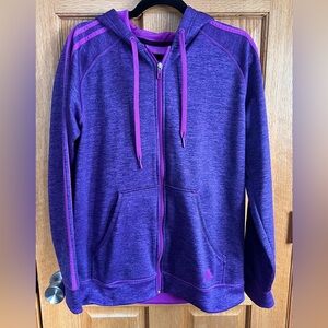 Women’s ADIDAS Climawarm Zip Up Hoodie Size Large
